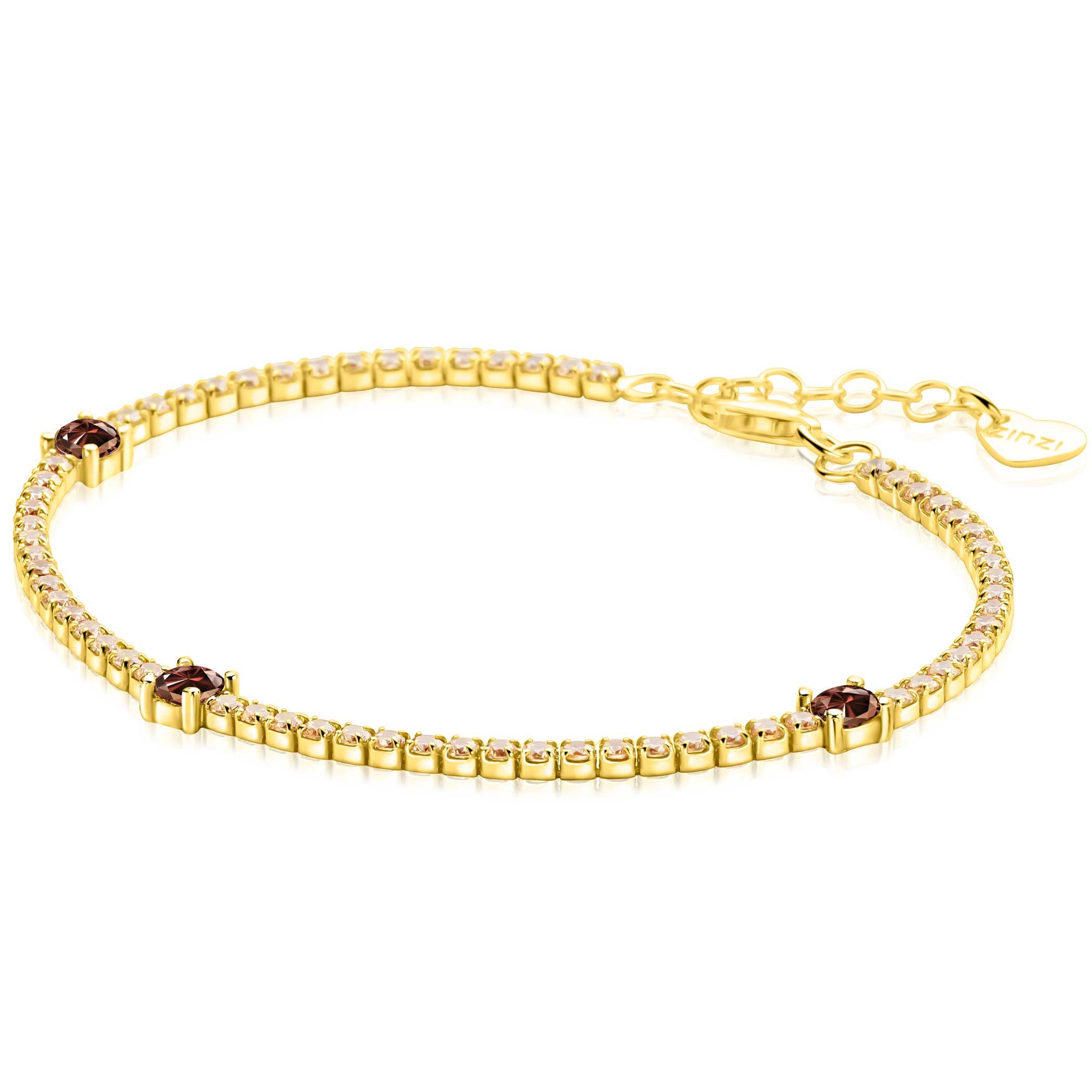 ZINZI Verguld Zilveren Armband ZIA2894C - ZIA2894C