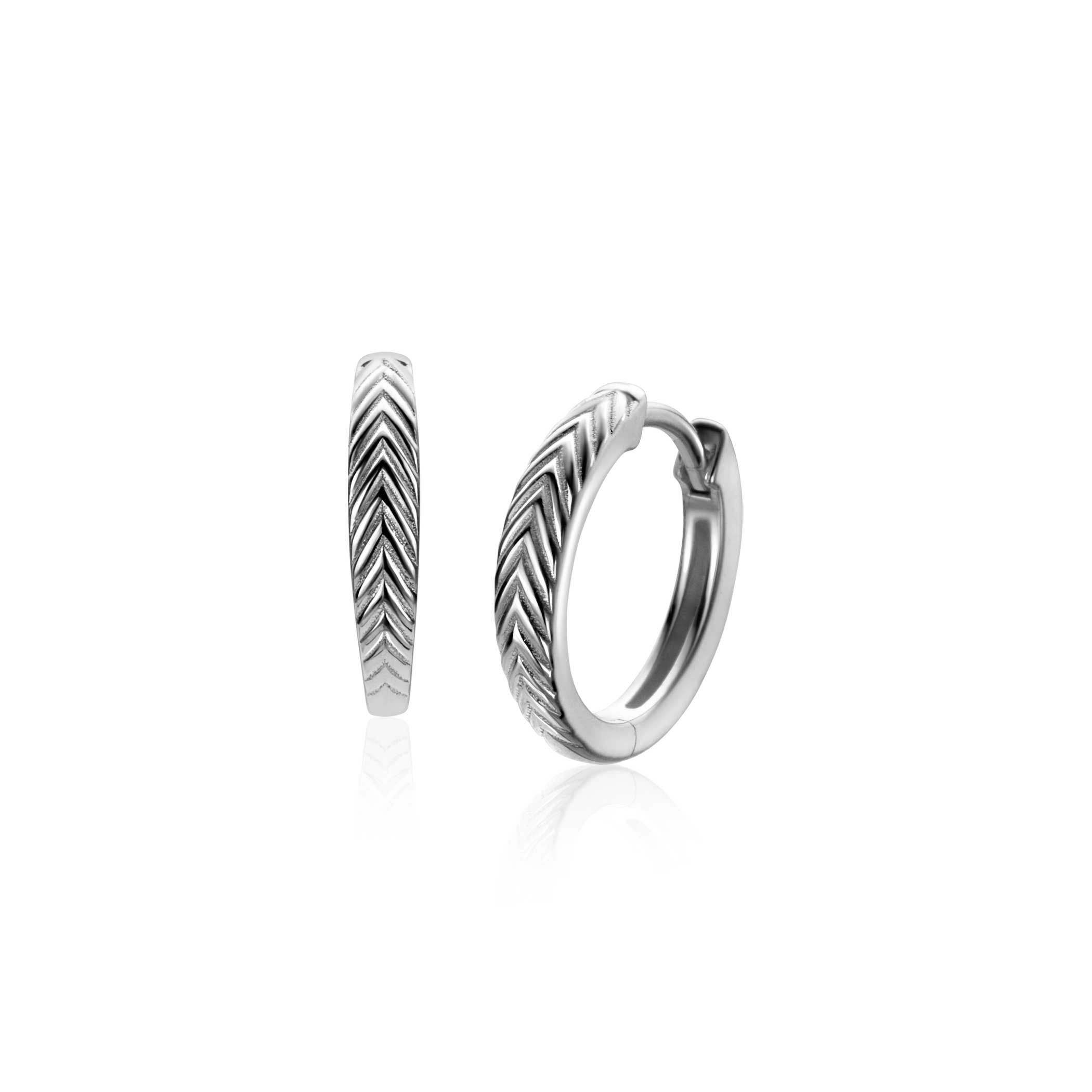 ZINZI Zilveren Oorbellen 15mm - ZIO2644