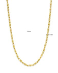 14K geelgoud collier 4,0 mm 45 cm 4029855 - PansiteNederland.nl