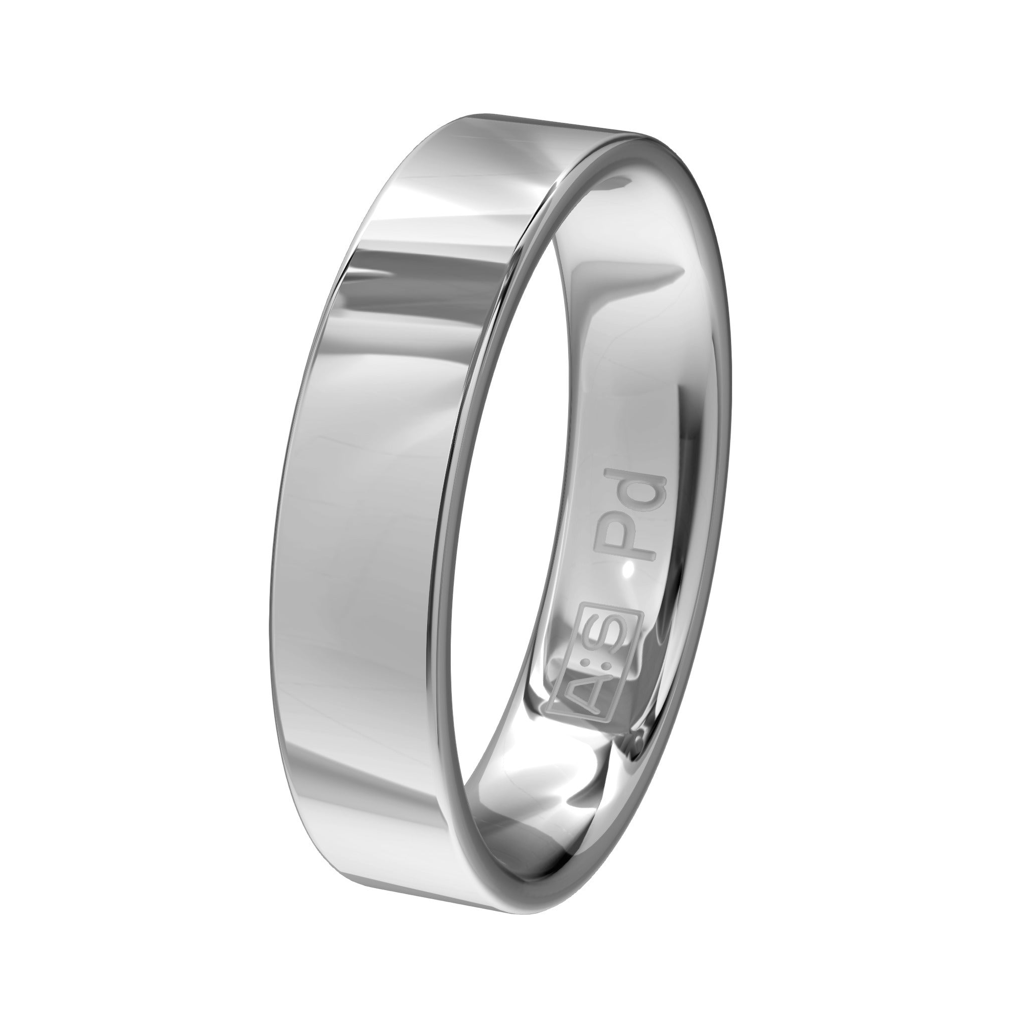 Aller Spanninga Trouwring 101 Palladium 585