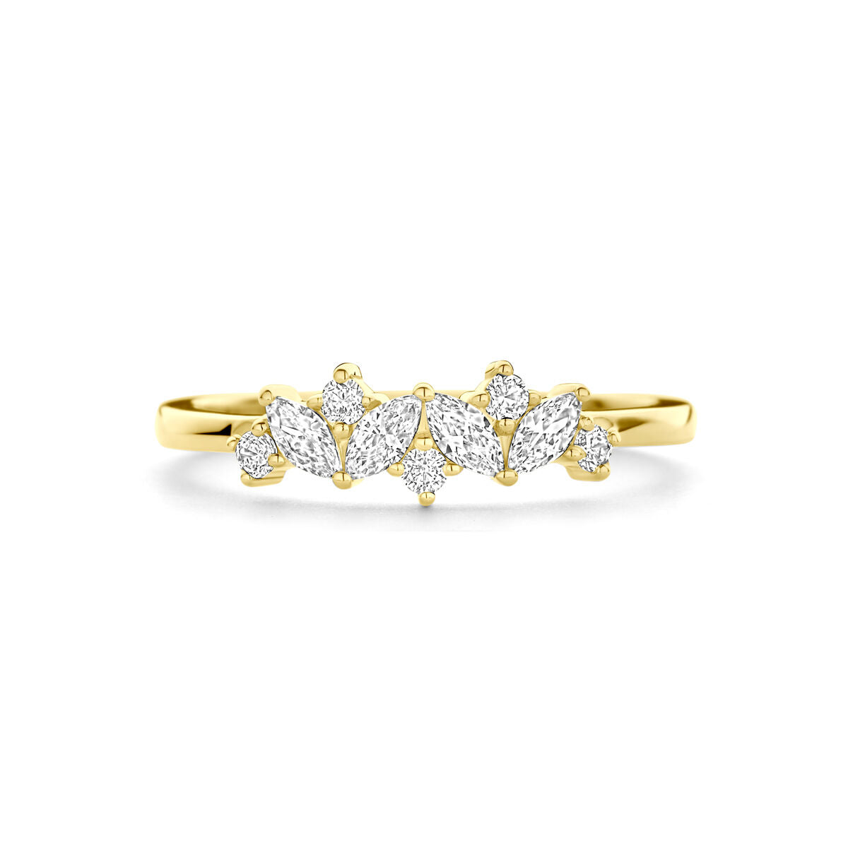 Fantasy Collection Ring zirkonia 14K geelgoud