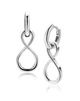 ZINZI zilveren oorbedels infinity 20mm ZICH2717 (zonder oorringen) - PansiteNederland.nl
