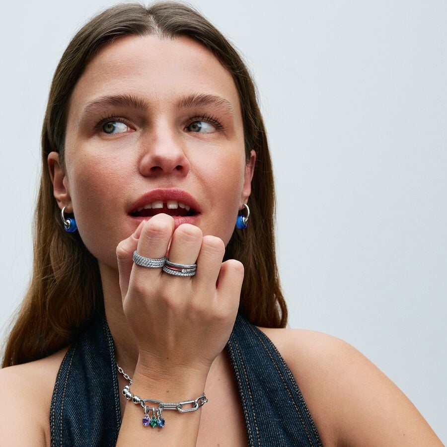 Pandora Moments 18 mm Zilveren Bedeloorringen 293355C00 - PansiteNederland.nl