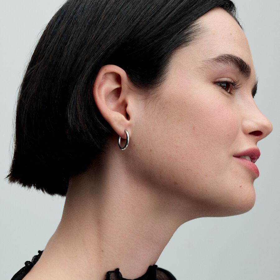 Pandora Moments 18 mm Zilveren Bedeloorringen 293355C00 - PansiteNederland.nl