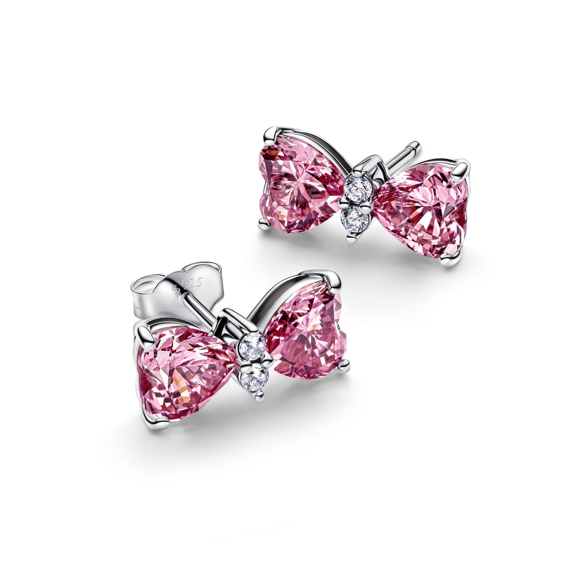 Pandora Strik oorbellen zilver 294265C01