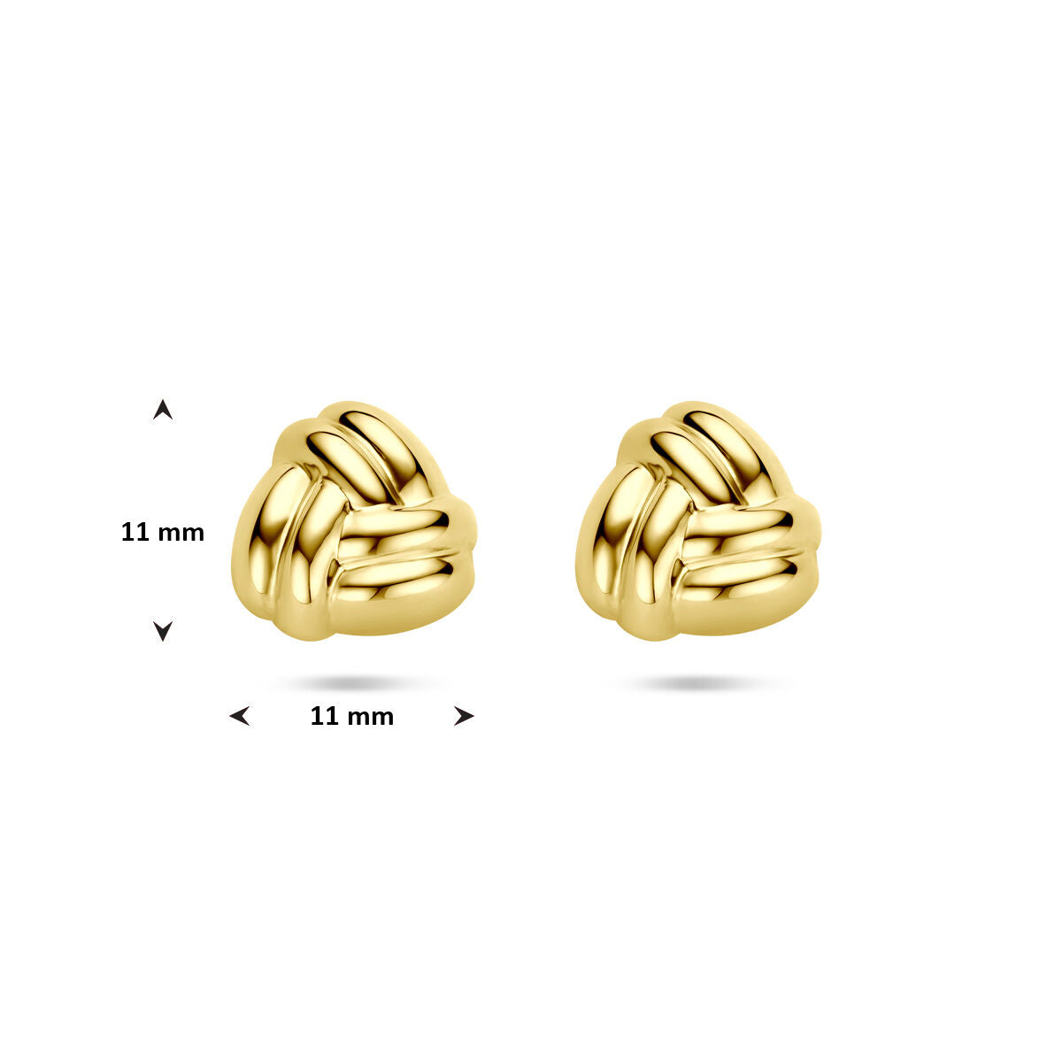 Fantasy Collection Oorbellen 11 mm 14K geelgoud