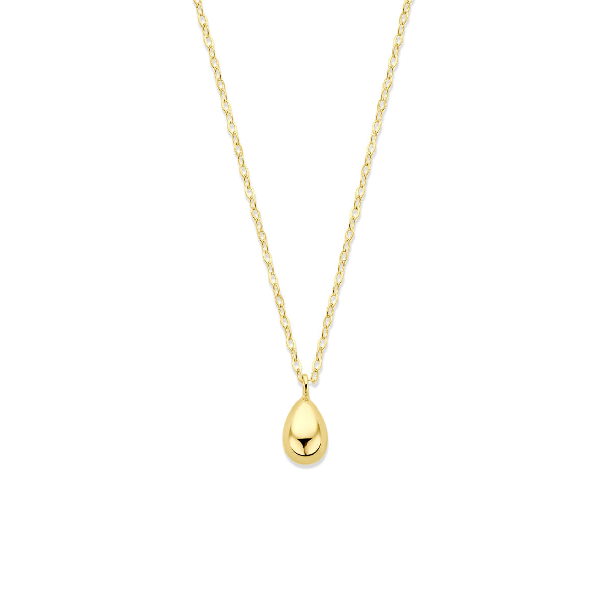 Fantasy Collection 9k collier druppel 42 - 45 cm 9K geel