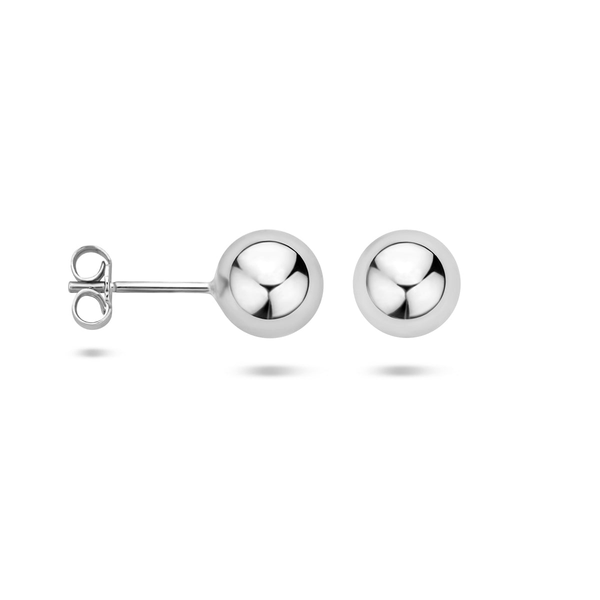 Oorbellen bolletje zilver 8 mm #Diameter (mm)_8