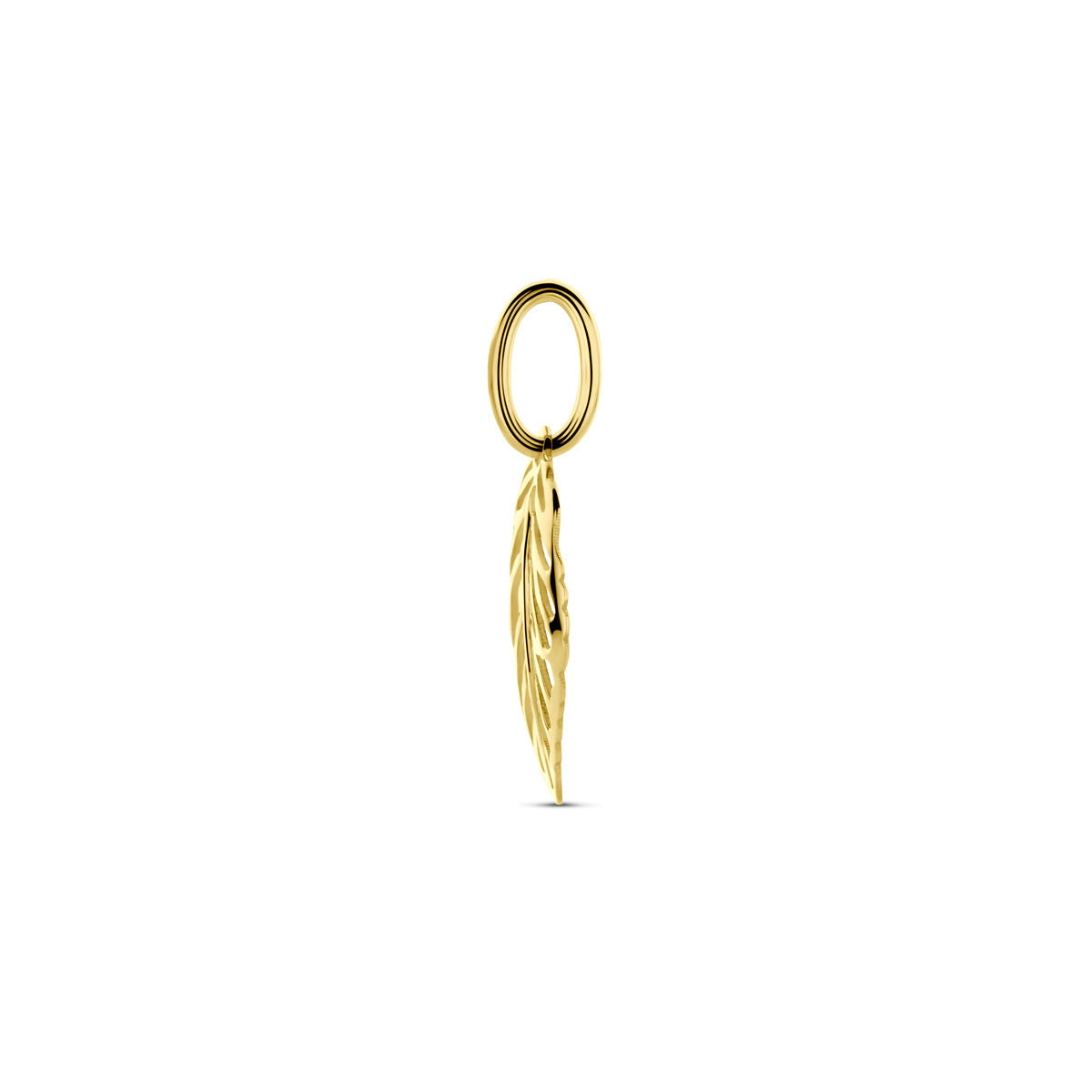 Fantasy Collection Hanger blad 17 mm 14K geelgoud