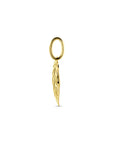 14K geelgouden hanger blad 17 mm - 4034254 - PansiteNederland.nl