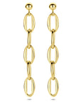 14K geelgouden oorhangers schakel 49 mm - 4034460 - PansiteNederland.nl
