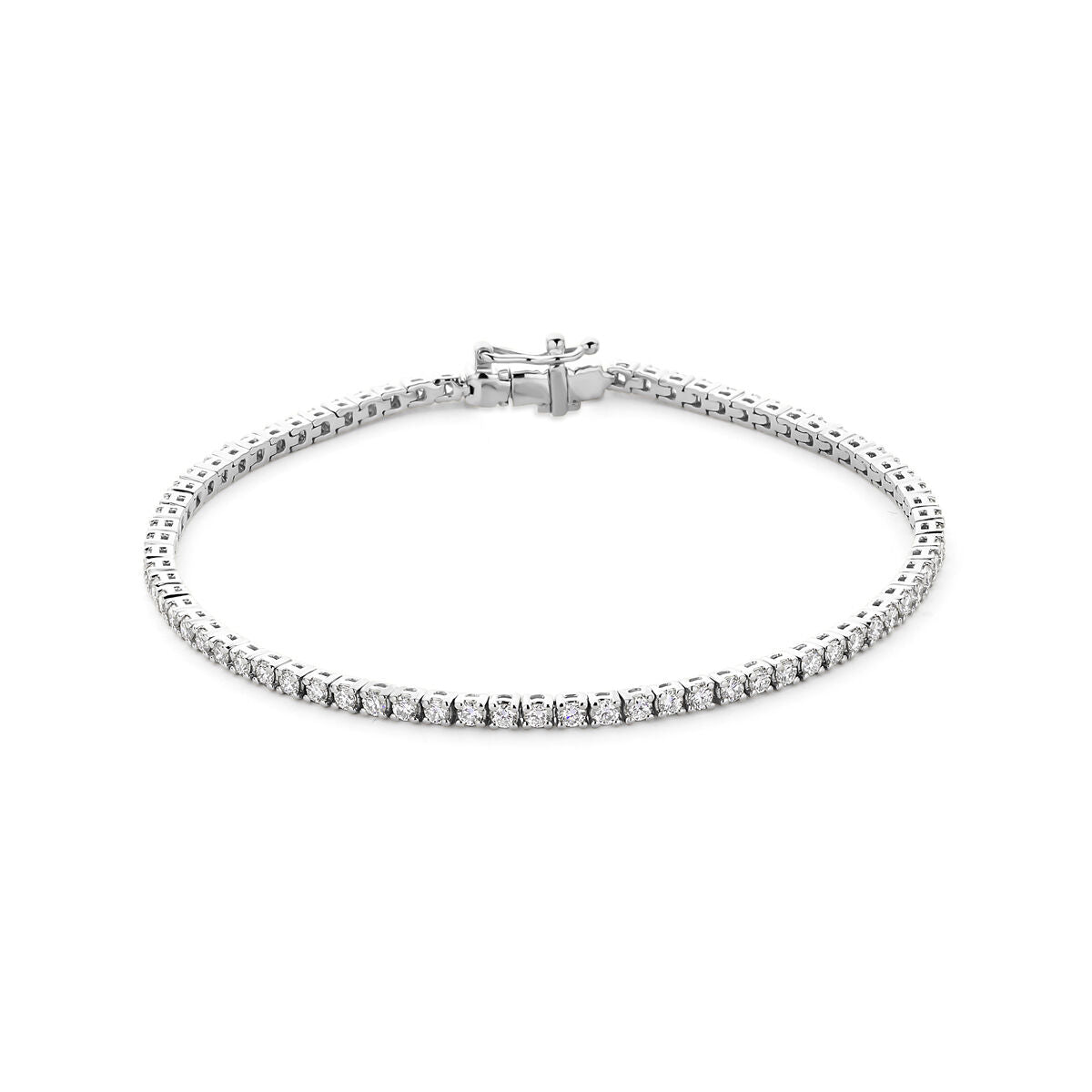 Fantasy Collection Gerhodineerd Zilveren Diamanten Armband 1342463