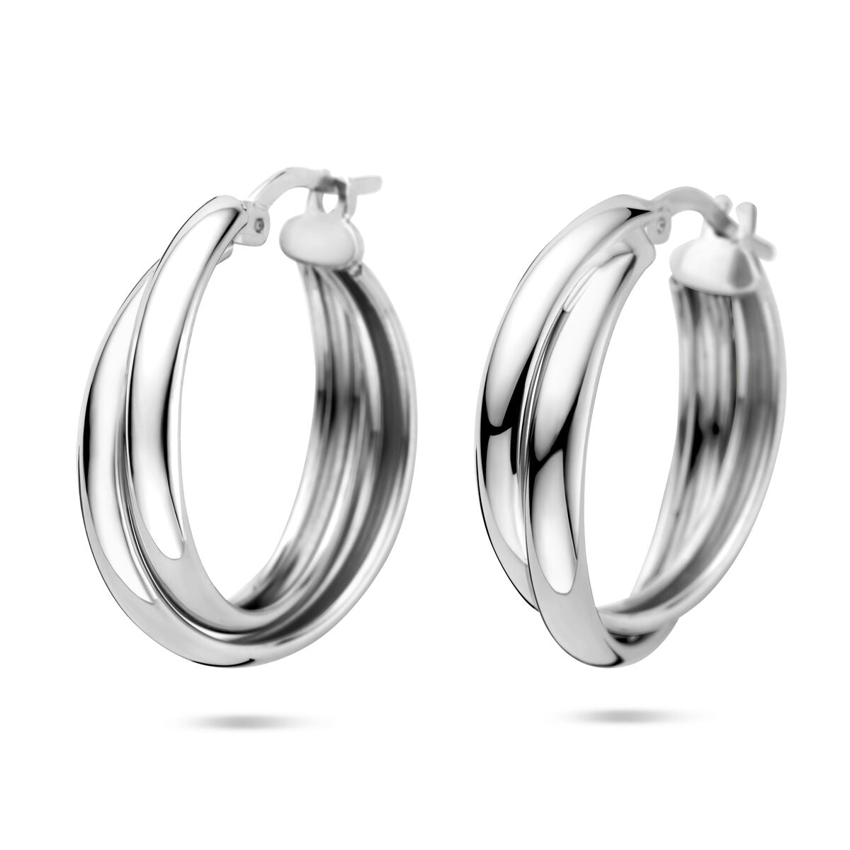 Fantasy Collection Oorbellen 23,5 mm zilver