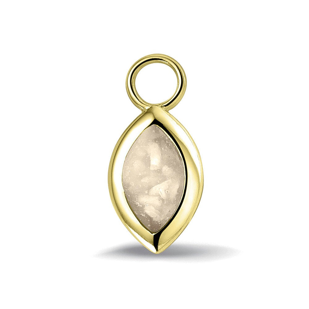 See You Gouden marquise oorhangers effen voor as – 310 – afbeelding 1