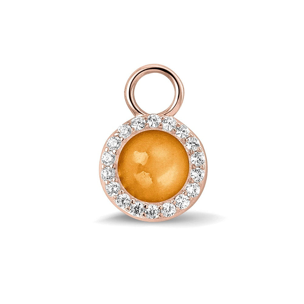 See You Gouden ronde oorhangers met steen voor as – 311 – afbeelding 26