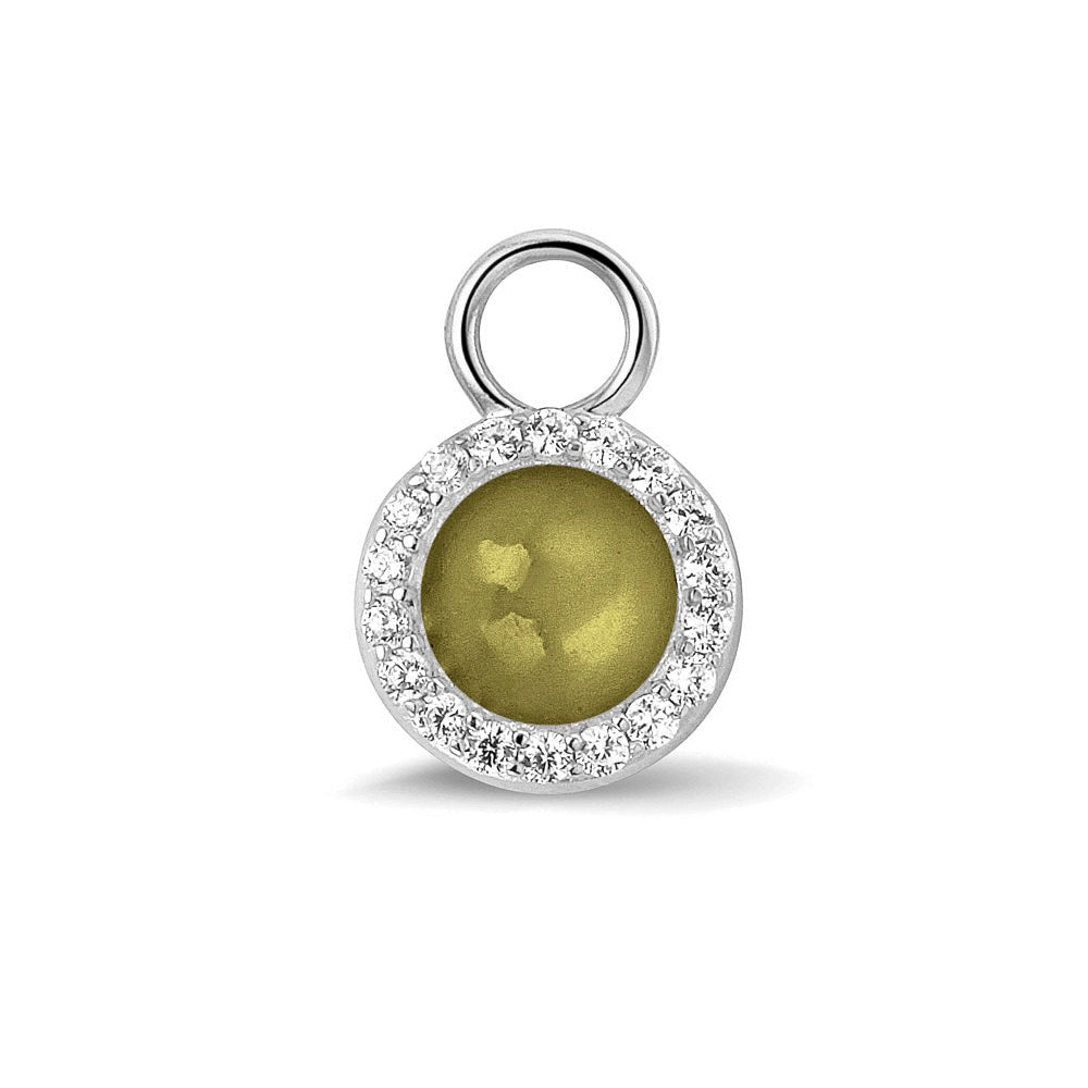 See You Gouden ronde oorhangers met steen voor as – 311 – afbeelding 63
