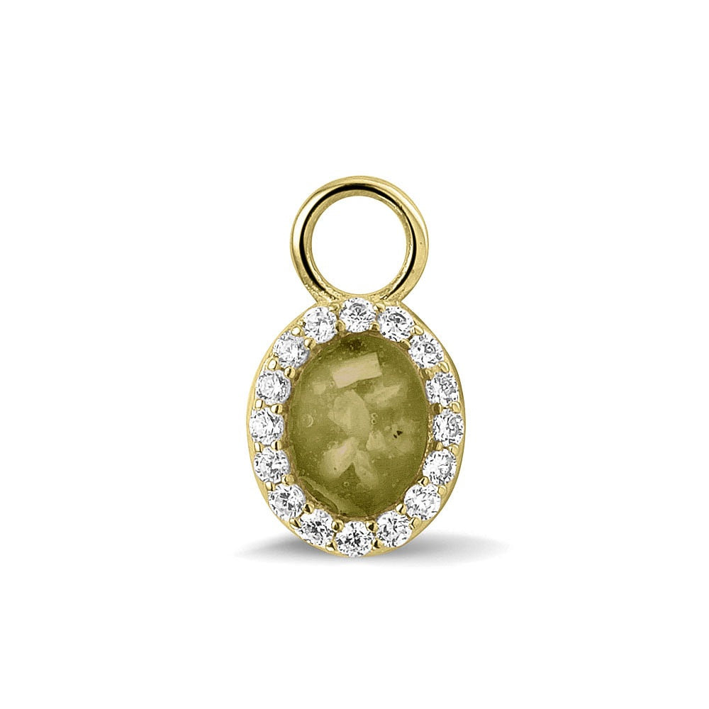 See You Gouden ovale oorhangers met steen – 312 – afbeelding 19