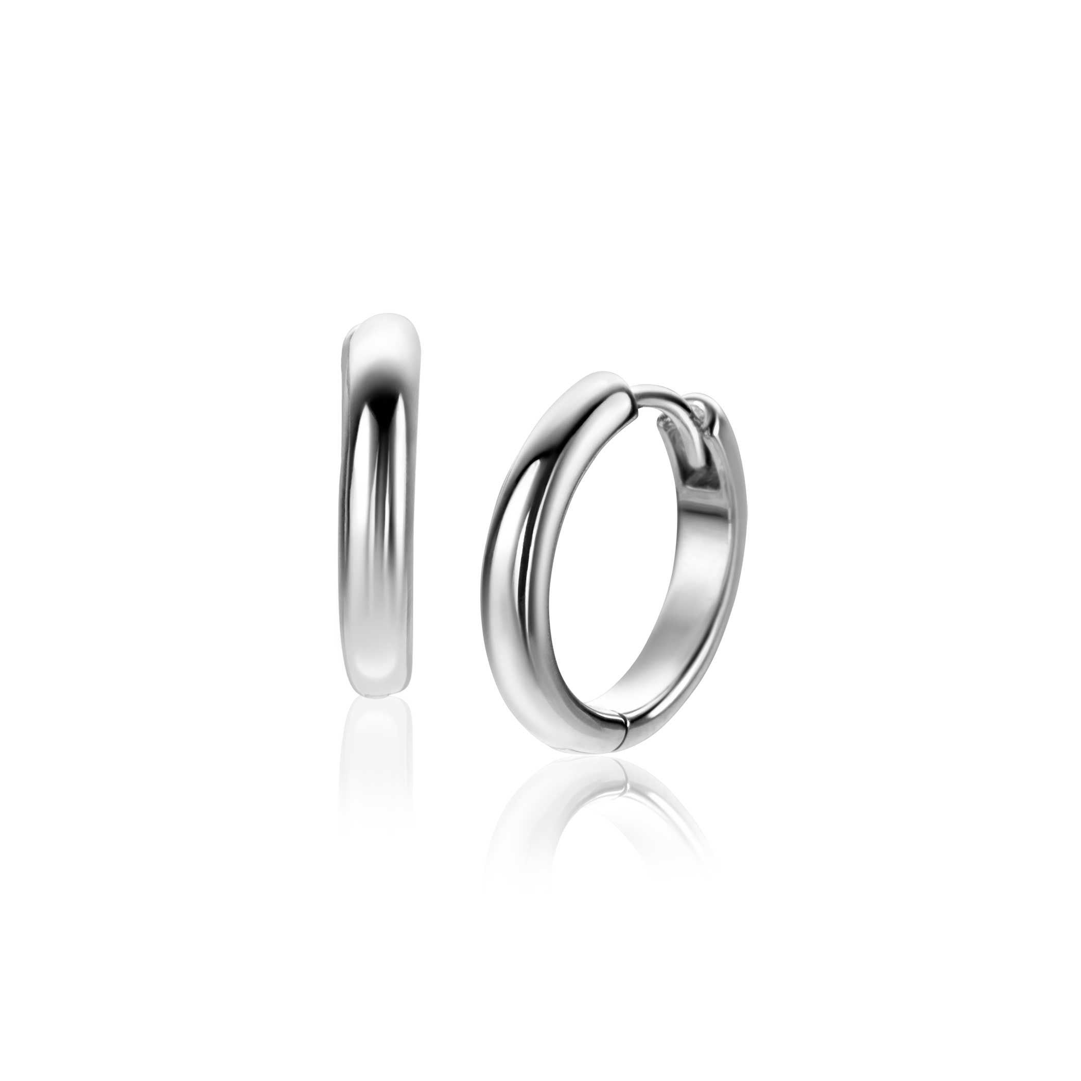 ZINZI Zilveren Oorbellen 16mm - ZIO2601