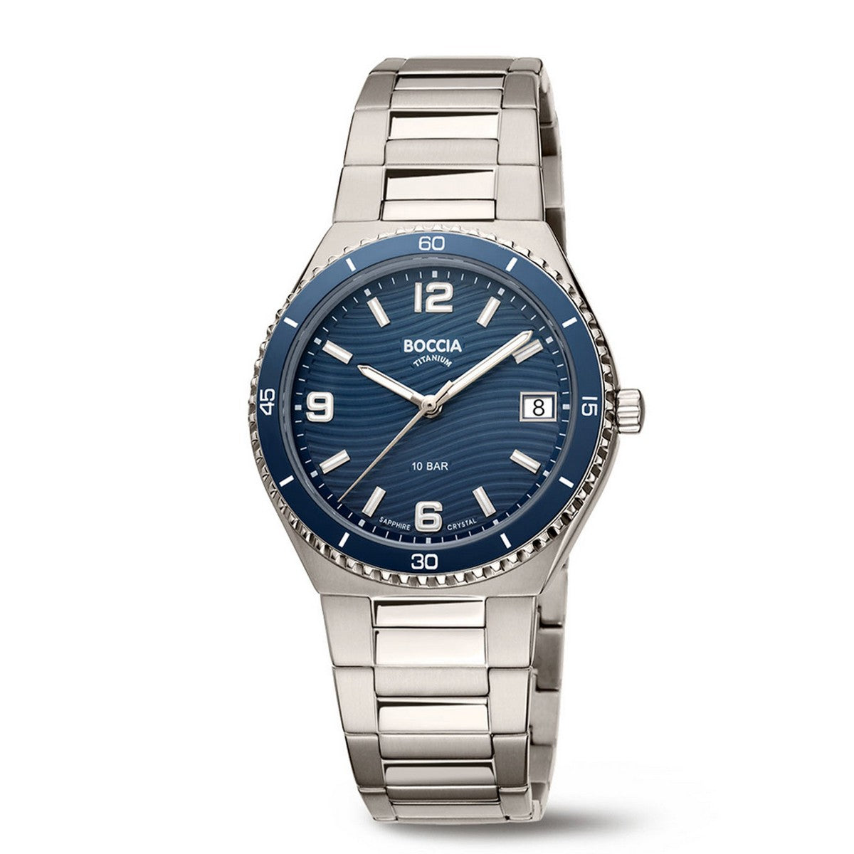 Boccia dameshorloge Titanium Keramiek Blauw 36mm 3367-02 - PansiteNederland.nl