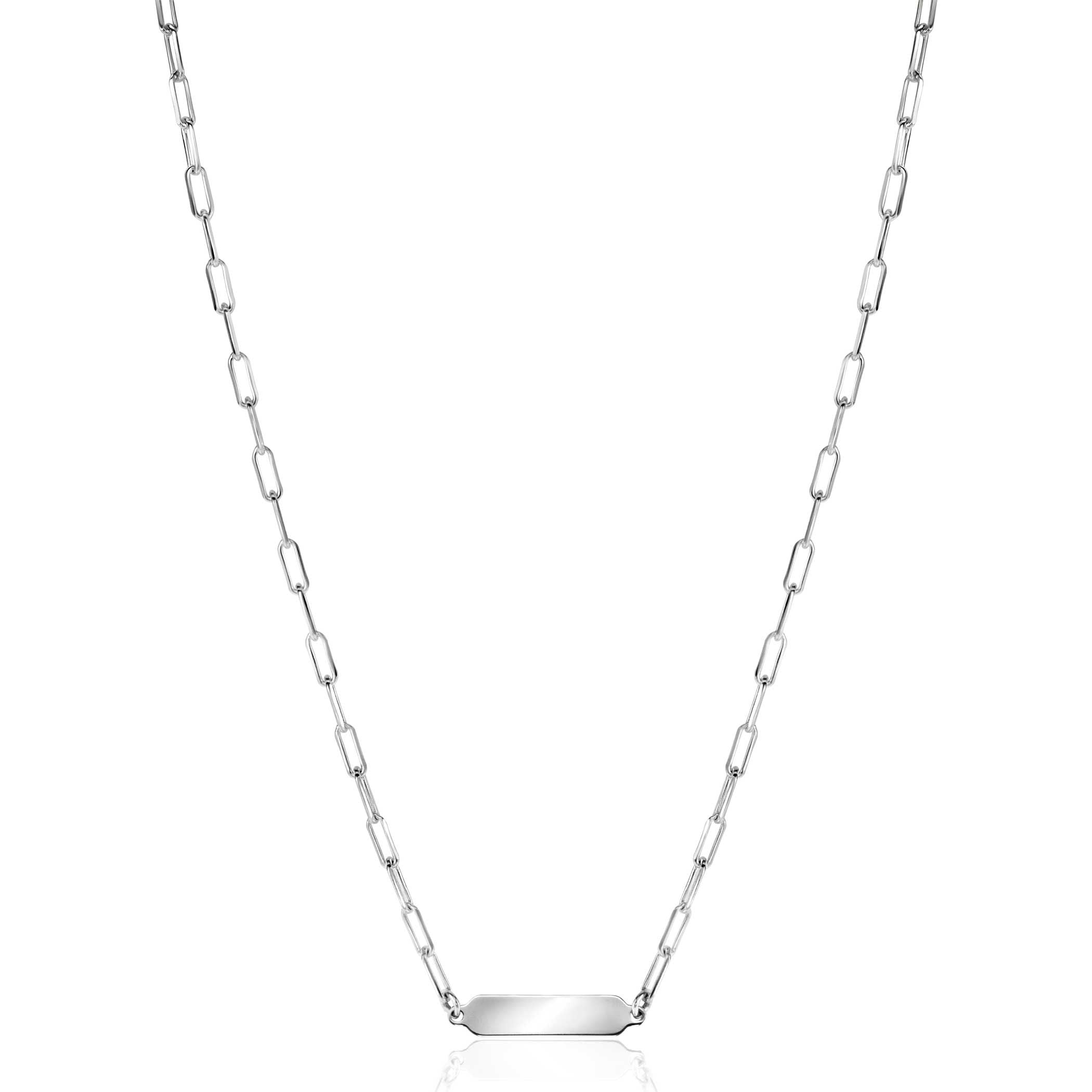 ZINZI Zilveren Ketting 42 - 45 cm - ZIC2530