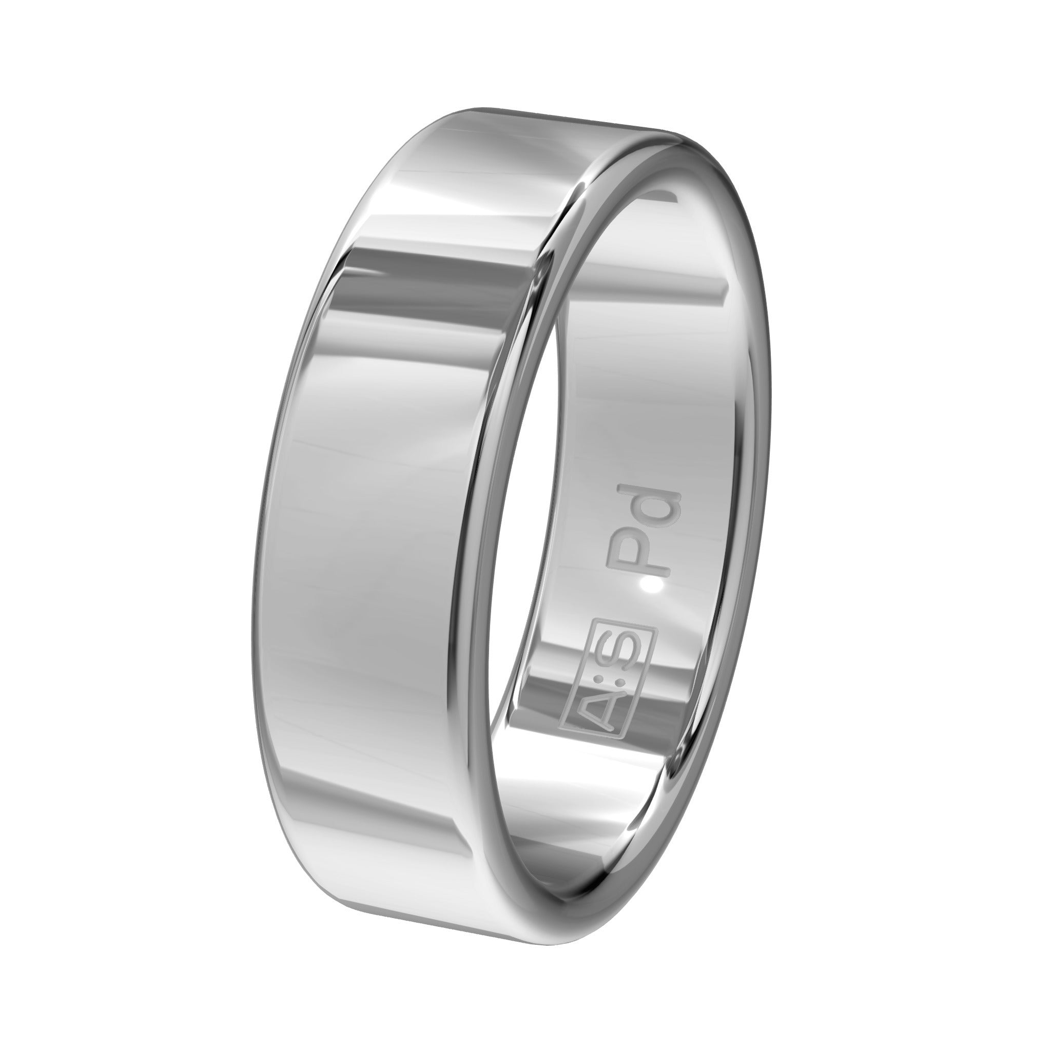 Aller Spanninga Trouwring 102 Palladium 585