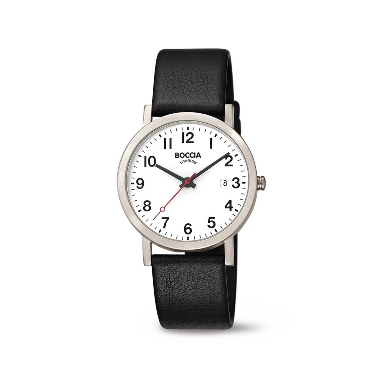 Boccia Titanium Herenhorloge 3622-03 Zilverkleurig