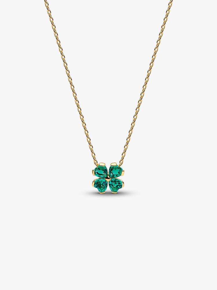 Pandora Groen Klavertjevier Ketting 364502C01, exclusief en kwalitatief hoogwaardig. Ontdek nu!