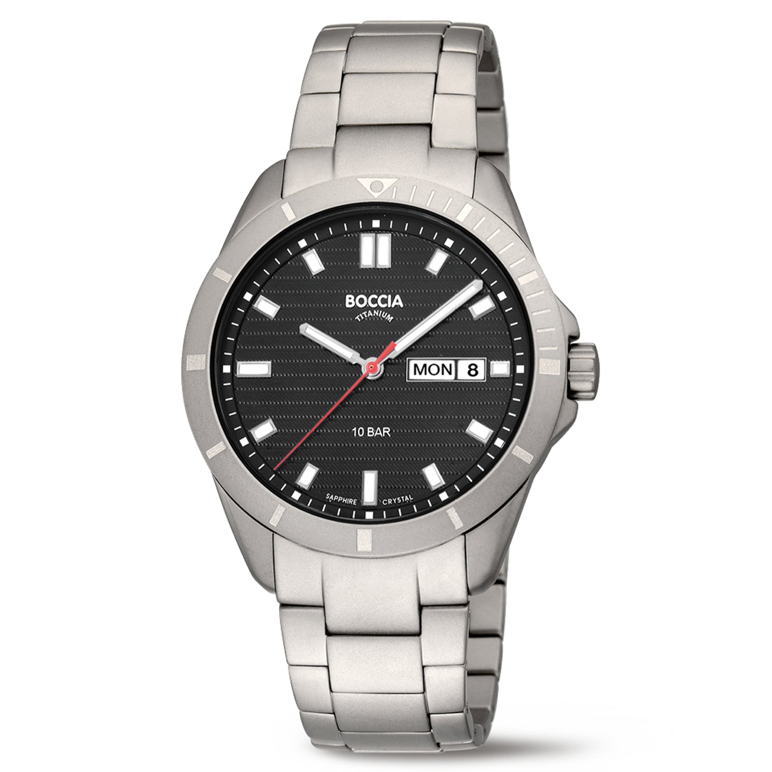 Boccia Titanium 3685-03 Heren Horloge 40mm
