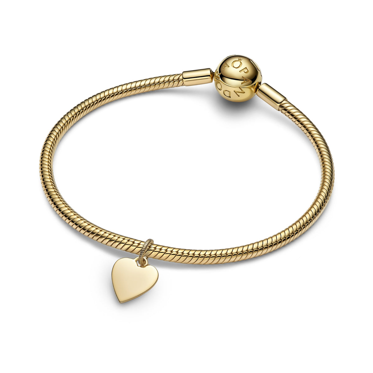 Pandora Graveerbare Harthanger goudverguld 368914C00