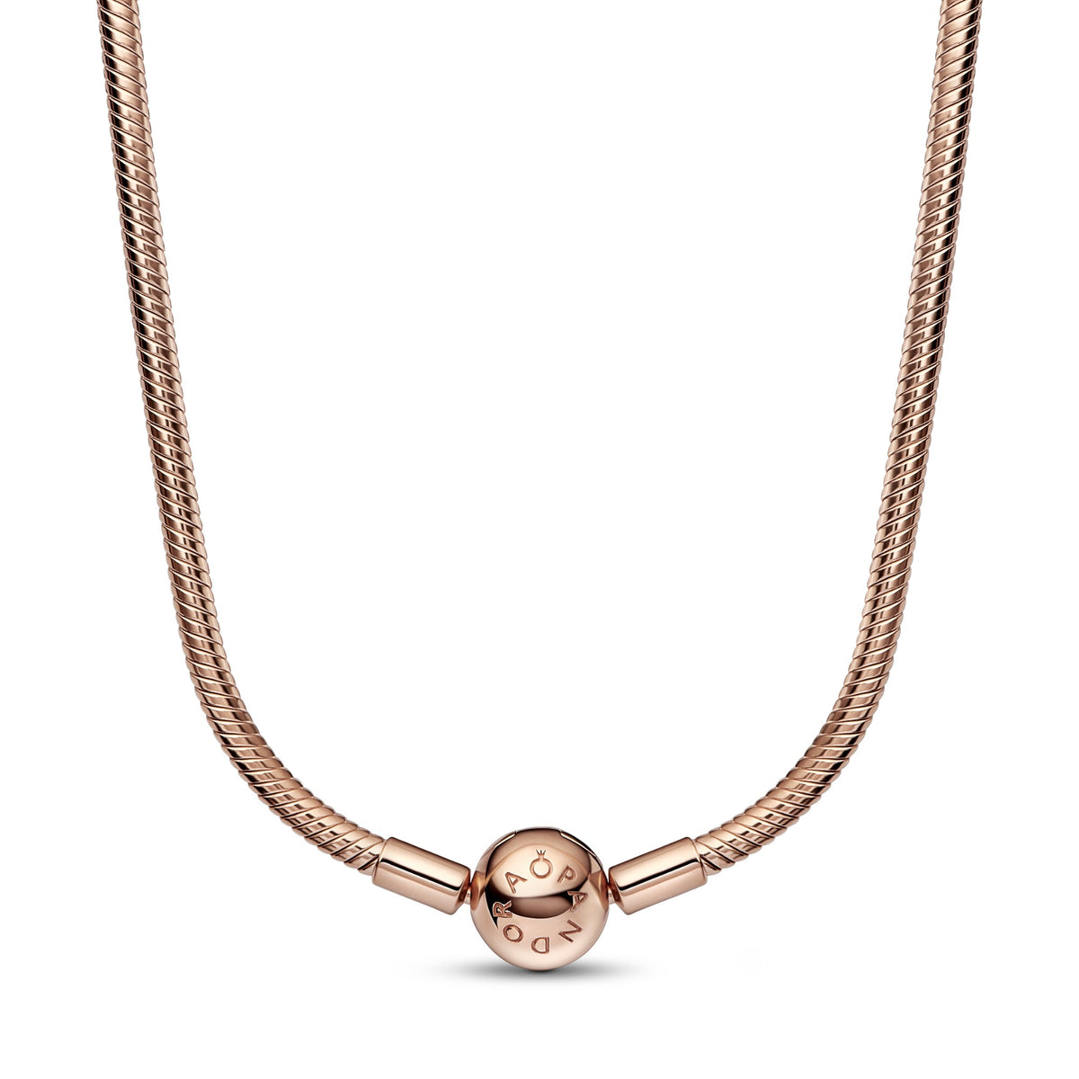 Pandora Moments Slangenschakelketting roségoudverguld