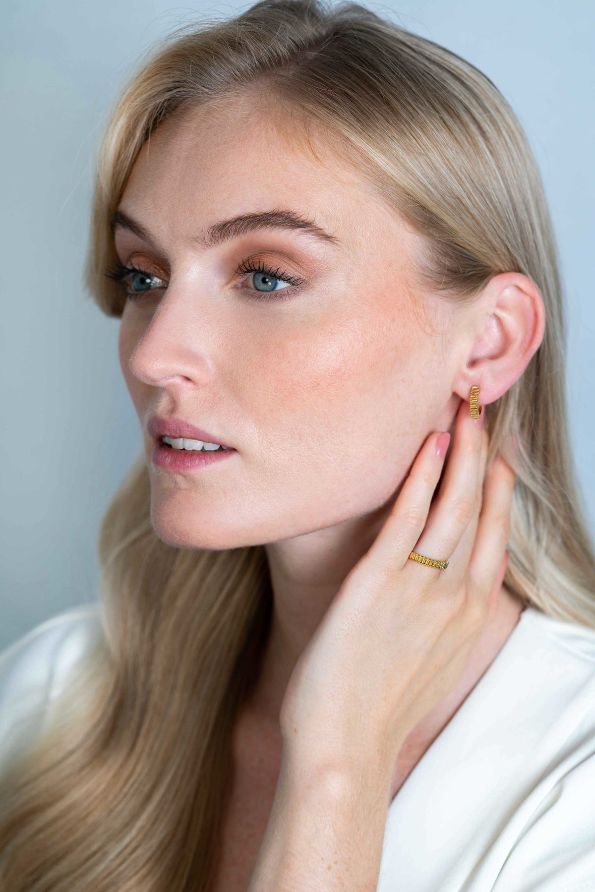 ZINZI Verguld Zilveren Ring ZIR2245