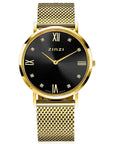 Zinzi Roman Gold horloge ZIW543M + gratis armband t.w.v. 29,95