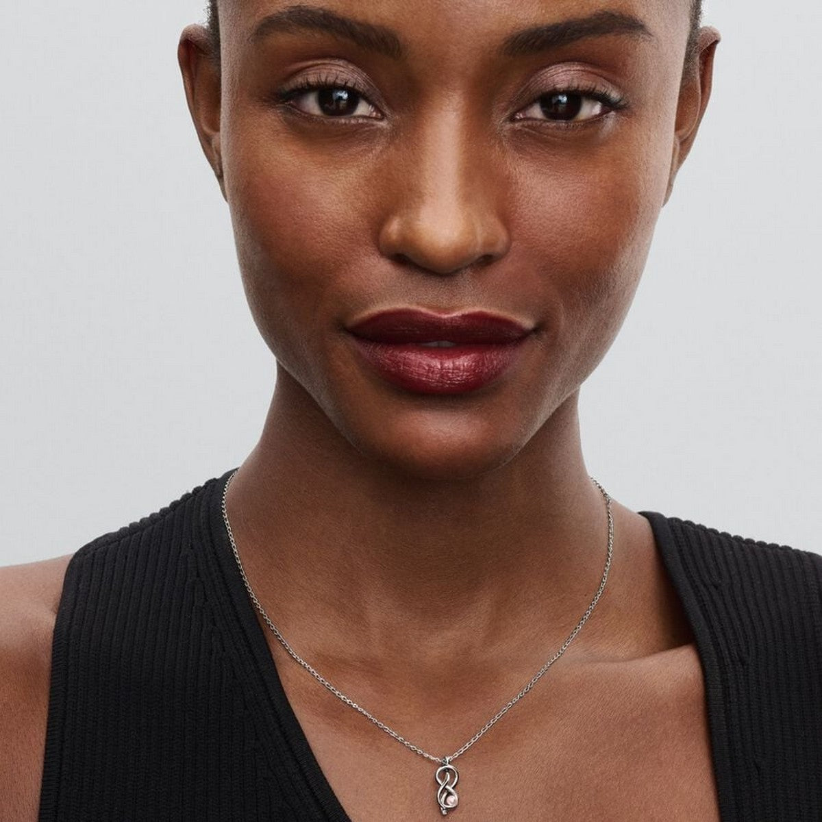 Pandora Oneindige Knoop Collier Ketting met Zirkonia - 393762C01 - PansiteNederland.nl