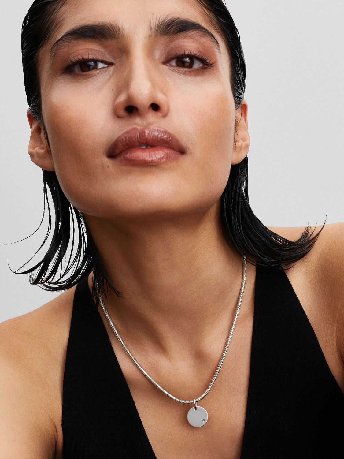 Pandora Graveerbare hanger met in het laboratorium gekweekte diamant 394012C01