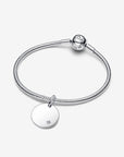 Pandora Graveerbare hanger met in het laboratorium gekweekte diamant 394012C01