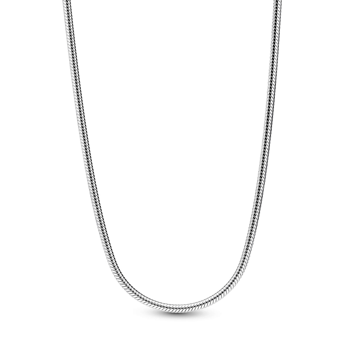 Pandora Slanke Slangenschakel Ketting zilver