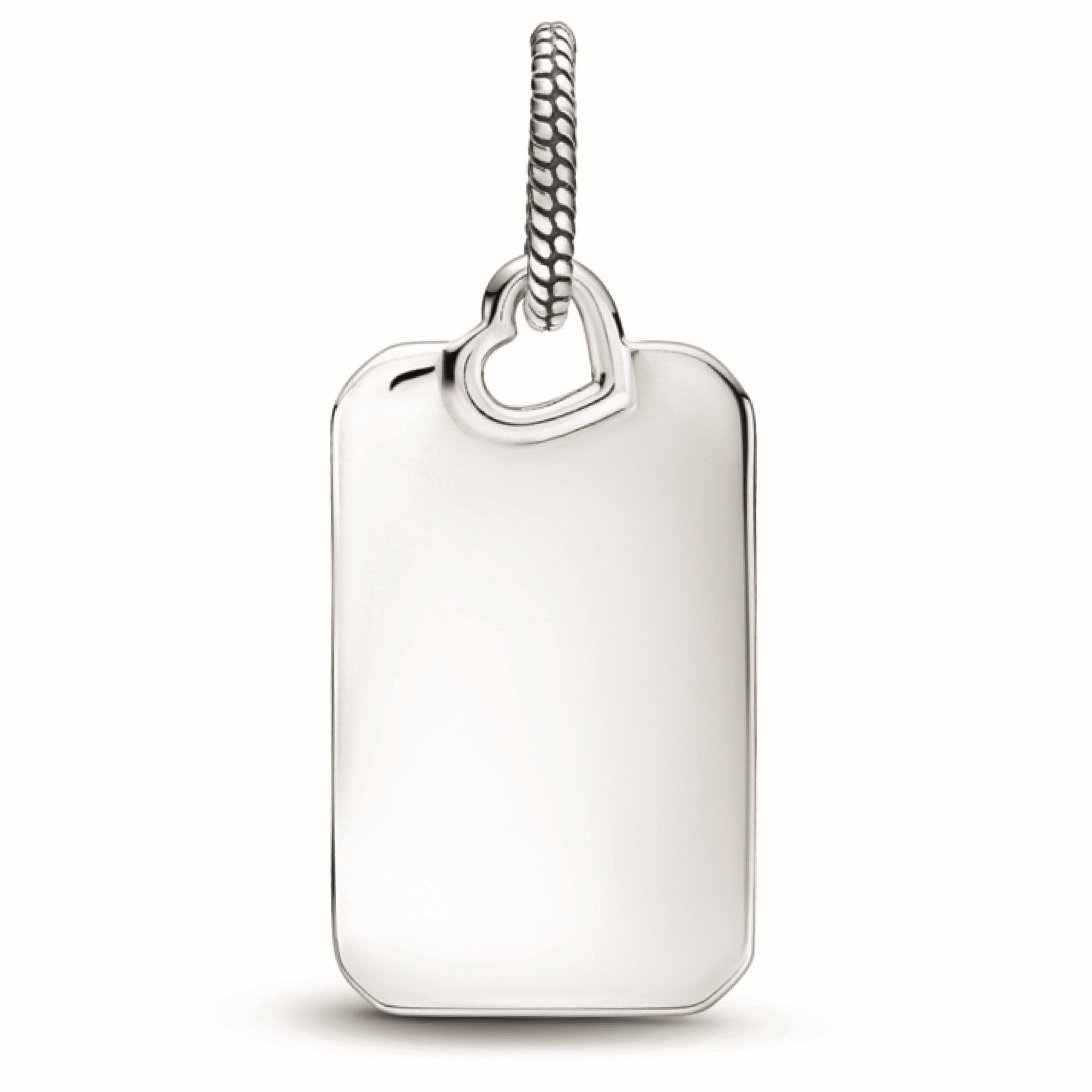 Pandora Graveerbaar Rechthoekig Plaatje Hanger 398611C00 - PansiteNederland.nl