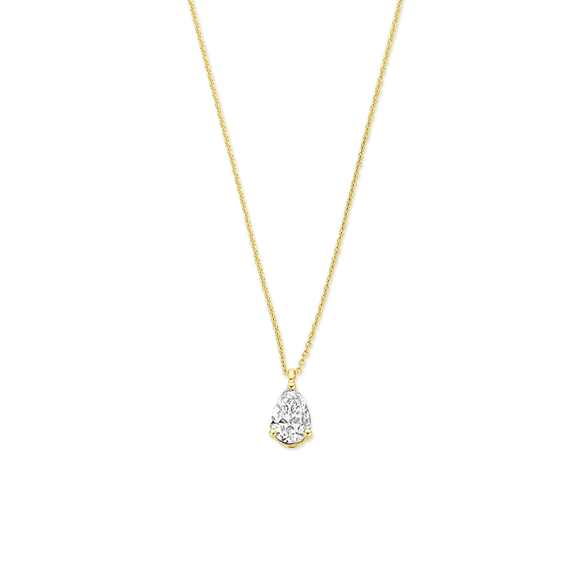 Fantasy Collection 14K Geelgouden Diamanten Ketting 4035868