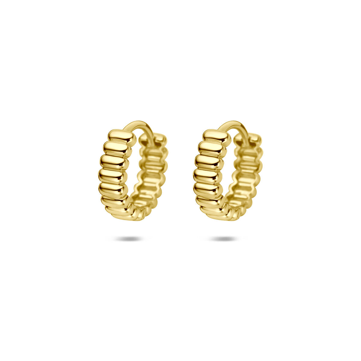 Klapoorringen 14K geelgoud 13,5 mm