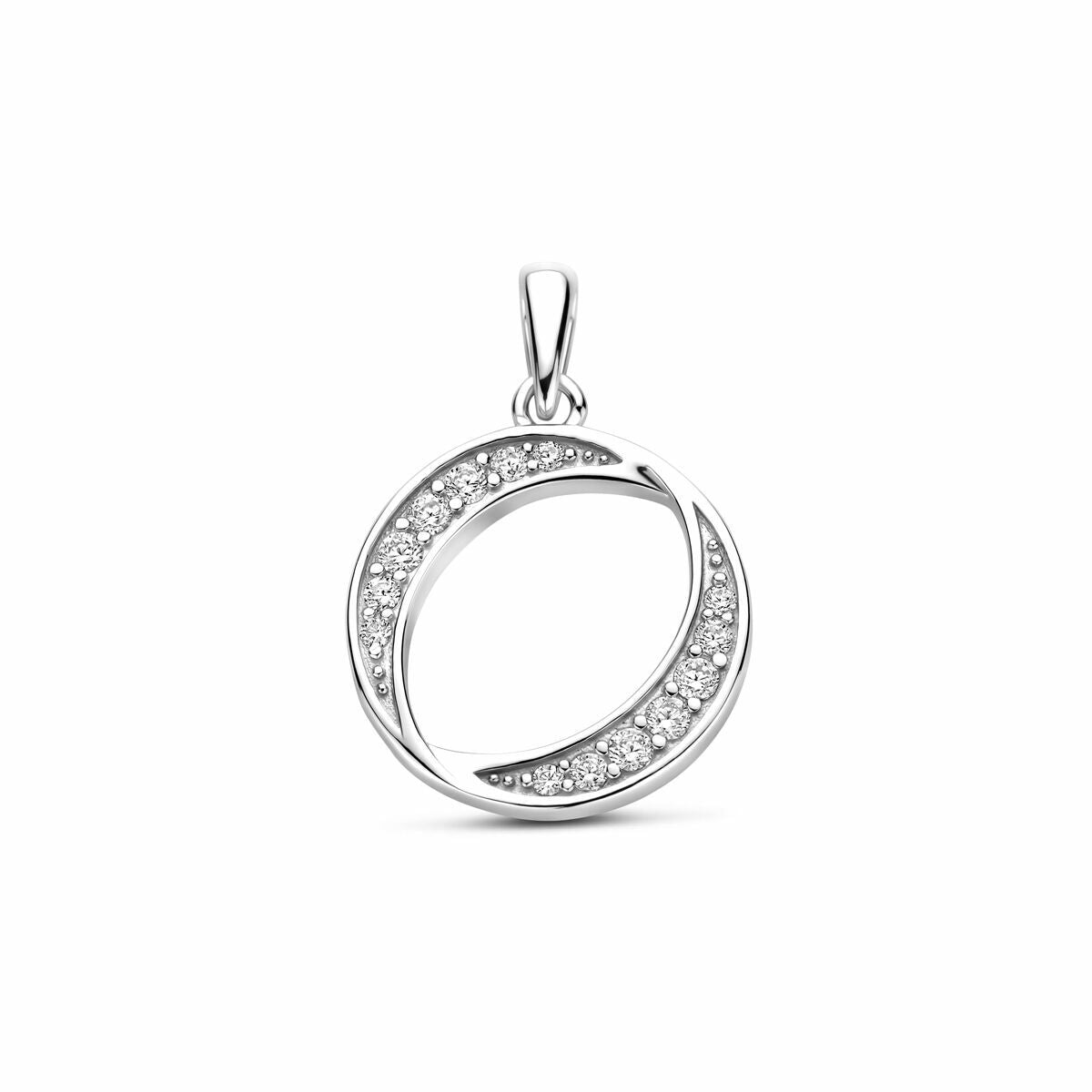 Fantasy Collection Hanger zirkonia 23 mm zilver