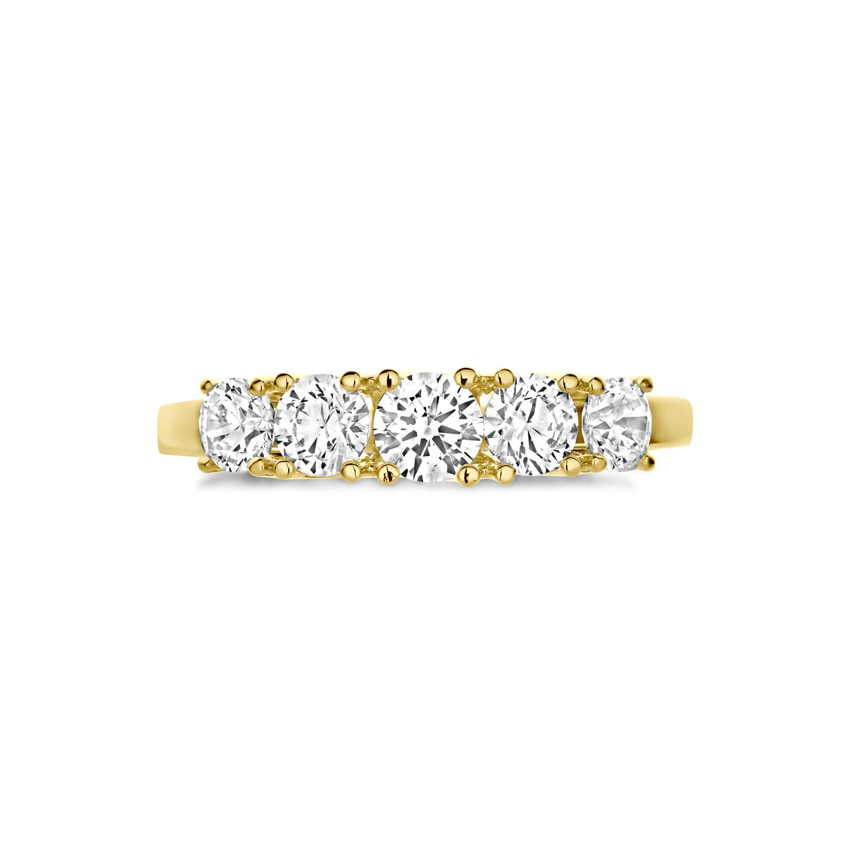 Fantasy Collection Ring zirkonia 14K geelgoud