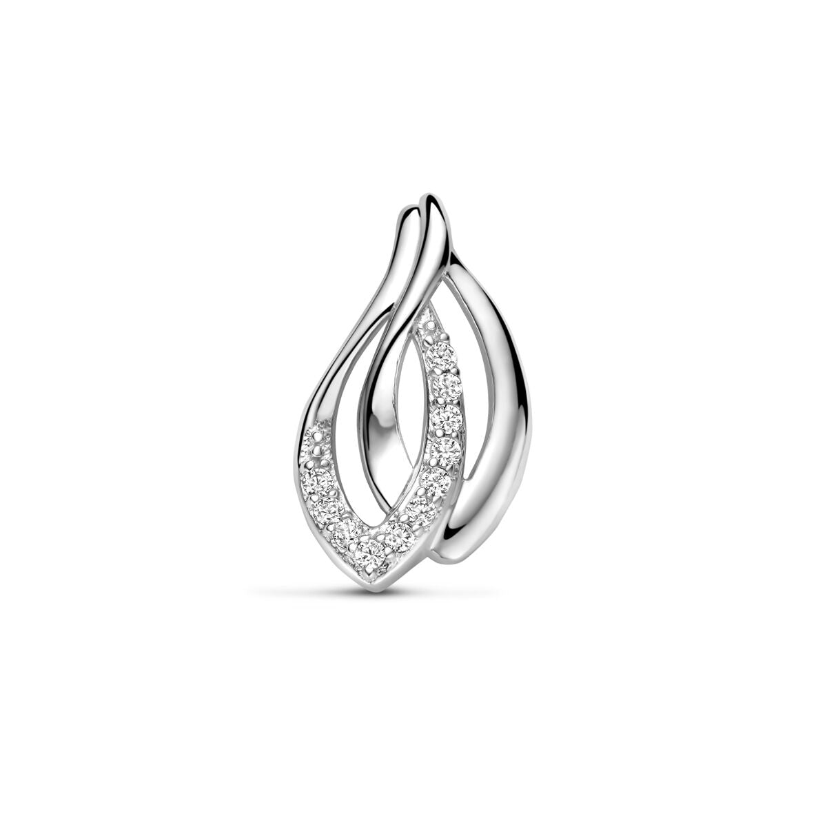 Fantasy Collection Hanger zirkonia 18 mm zilver