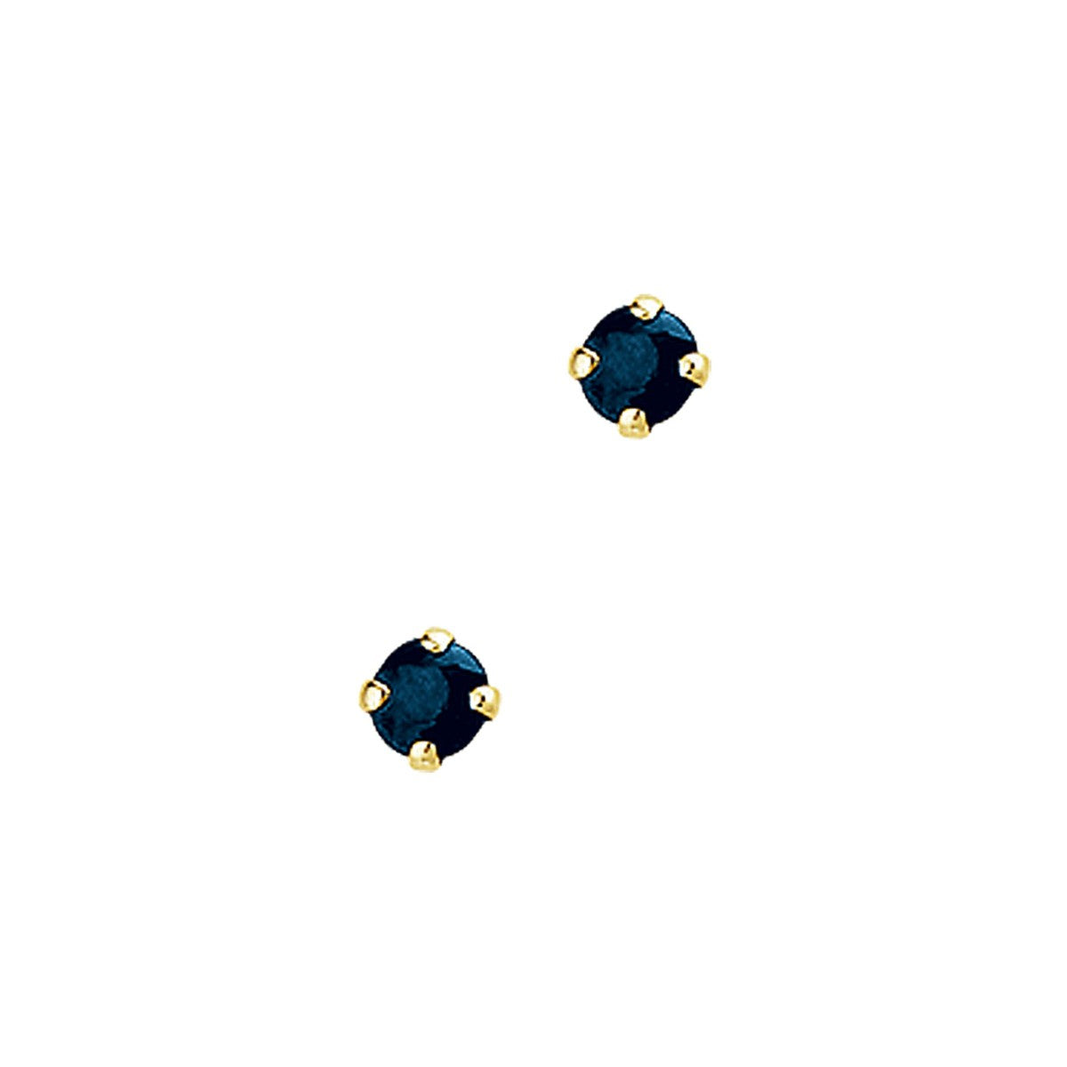 Fantasy Collection Oorbellen saffier 14K geelgoud