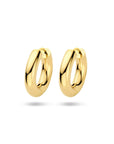 14K Geelgoud Oorringen 4,0 MM Ronde Buis 4001663 - PansiteNederland.nl