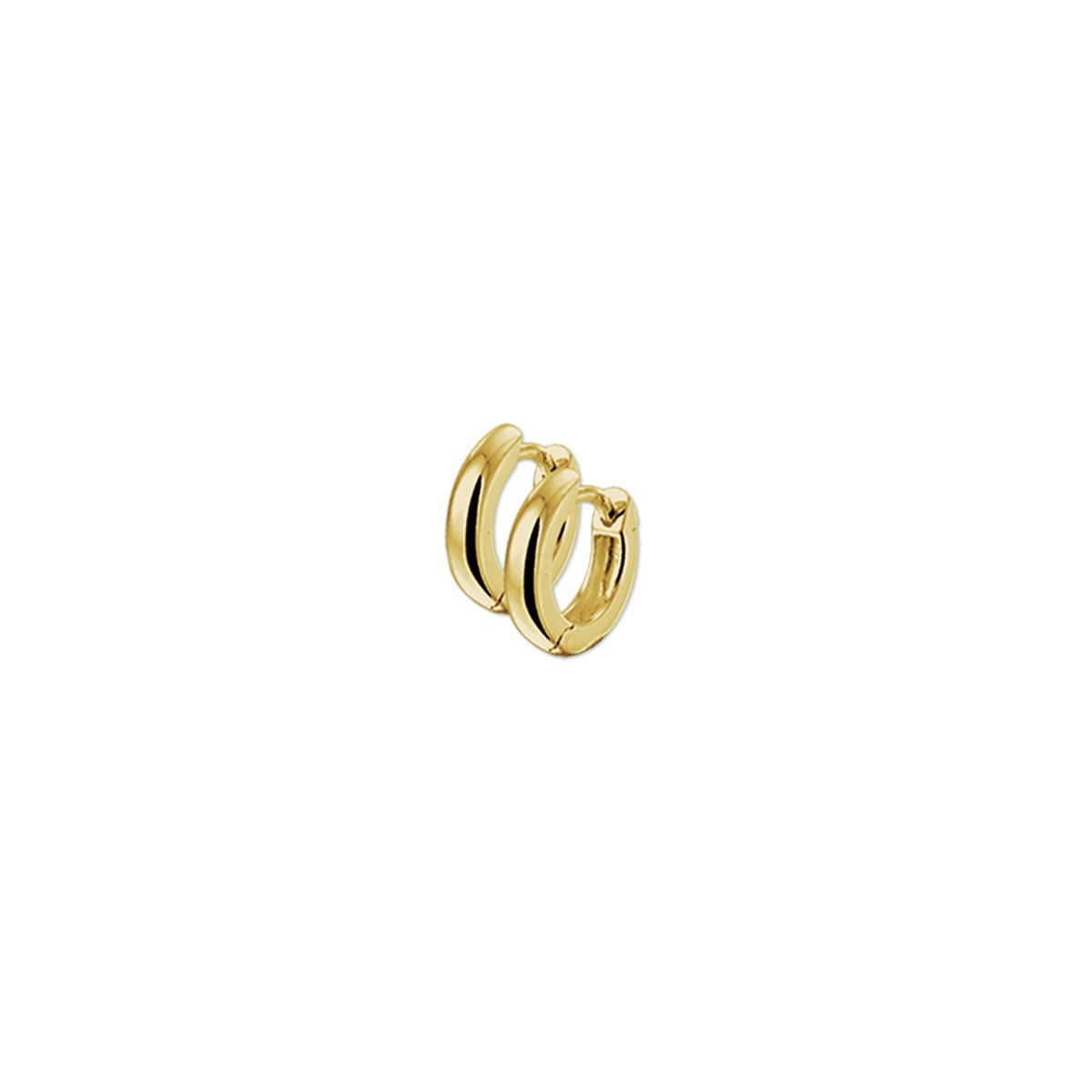 Fantasy Collection Oorbellen bolle buis 14K geelgoud