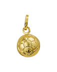 14K geelgoud hanger voetbal 4001915 - PansiteNederland.nl