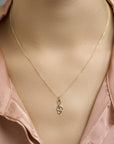 14K geelgoud hanger muzieksleutel 4002073 - PansiteNederland.nl