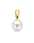 14K geelgoud hanger parel 12 mm 4002204 - PansiteNederland.nl