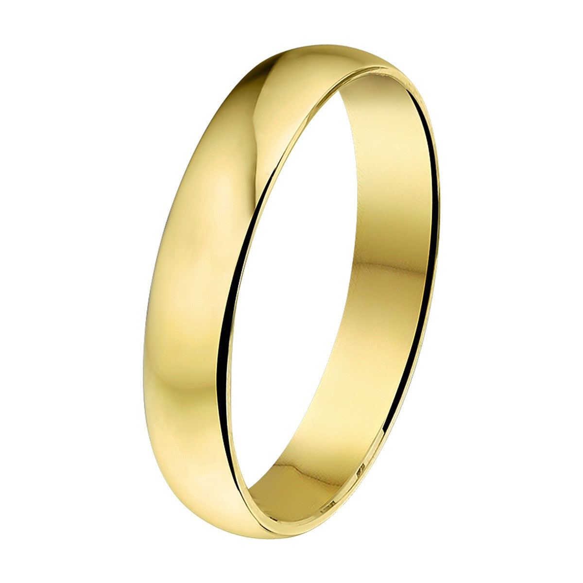 Fantasy Collection Ring a404 - 4 mm 14K geelgoud