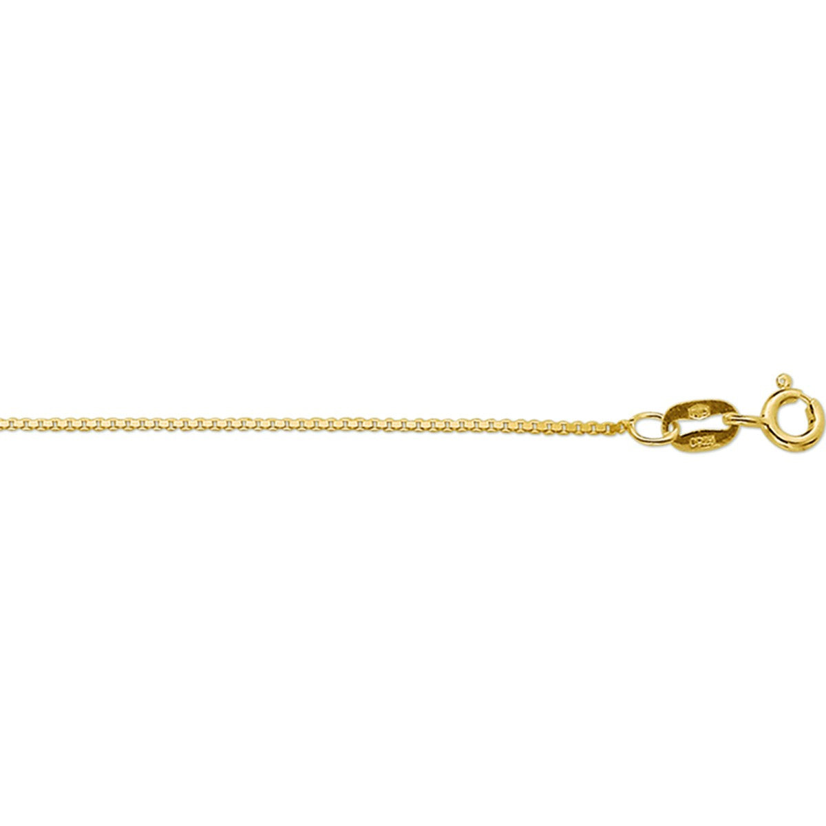Fantasy Collection Collier venetiaans 0,7 mm 14K geelgoud